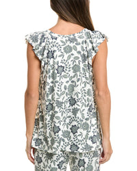Ellen Tracy Printed Top