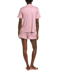 Dkny 2Pc Short Sleeve Top & Boxer Sleep Set