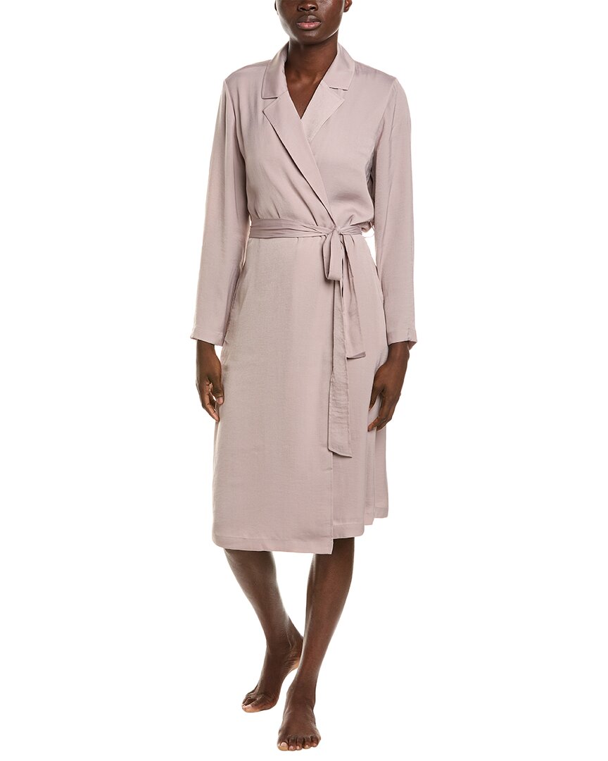 Barefoot Dreams Washed Satin Notch Collar Robe