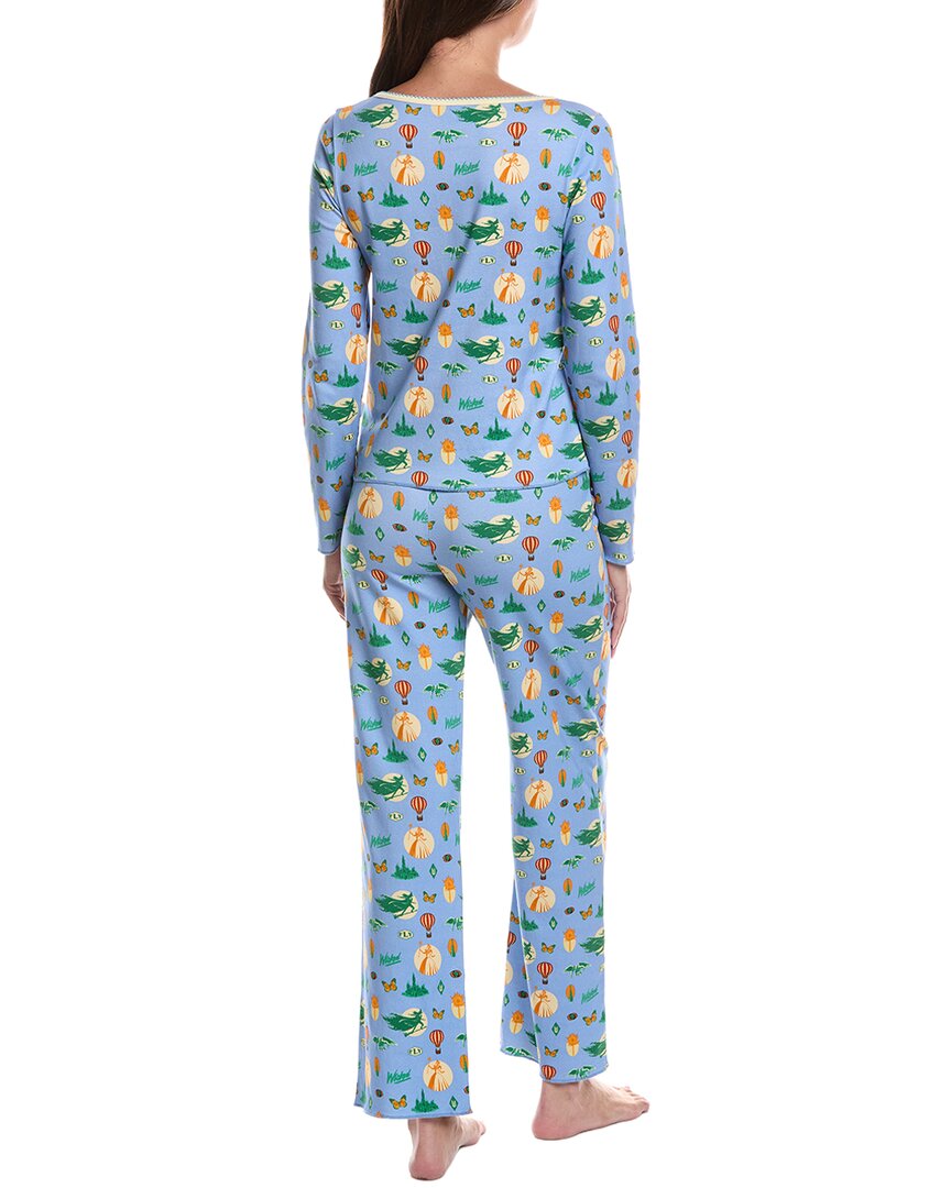 Cozyland by Morgan Lane Cozyland By Morgan Lane 2Pc Fellow Ozians Long Pajama Set