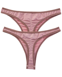 Bamboo Set Of 2 Seamless Cheeky Thong