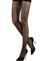 Emilio Cavallini Emilio Cavallini Concentric Circles Double Net Tights