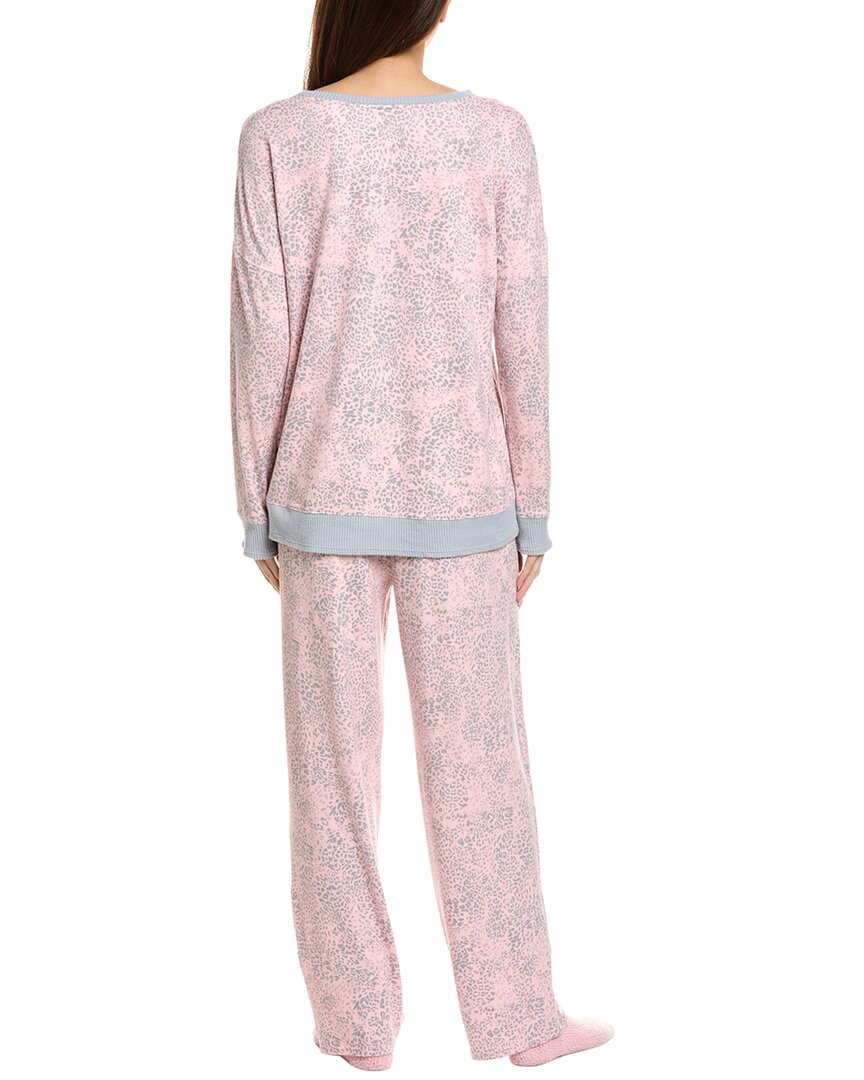 Ellen Tracy 2Pc Top & Pant Pajama Set