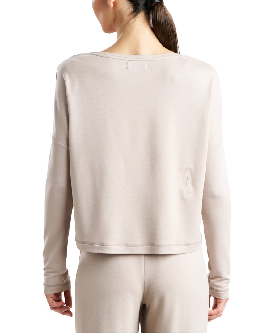 Natori Kaia Terry Destination Long Sleeve Top