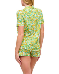 Cosabella 2Pc Bella Printed Top Boxer Pajama Set