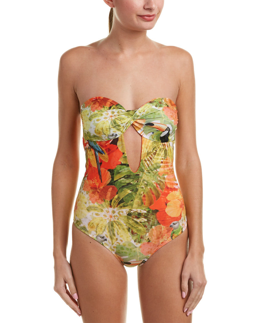Saha Wrap Bandeau One-Piece Multi Regular 0 (XS)