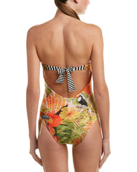 Saha Wrap Bandeau One-Piece