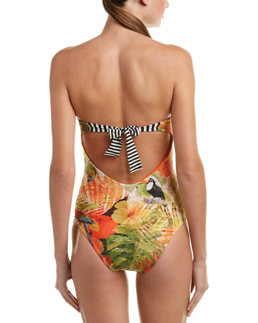 Saha Wrap Bandeau One-Piece