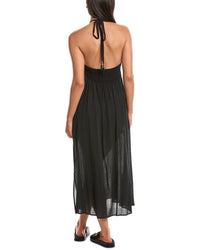 Natori Gauze Halter Dress