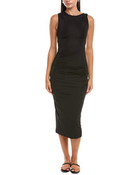Haight Cleo Midi Dress Black