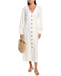 Haight Camila Maxi Dress White