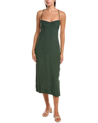 Haight Monica Midi Dress Green