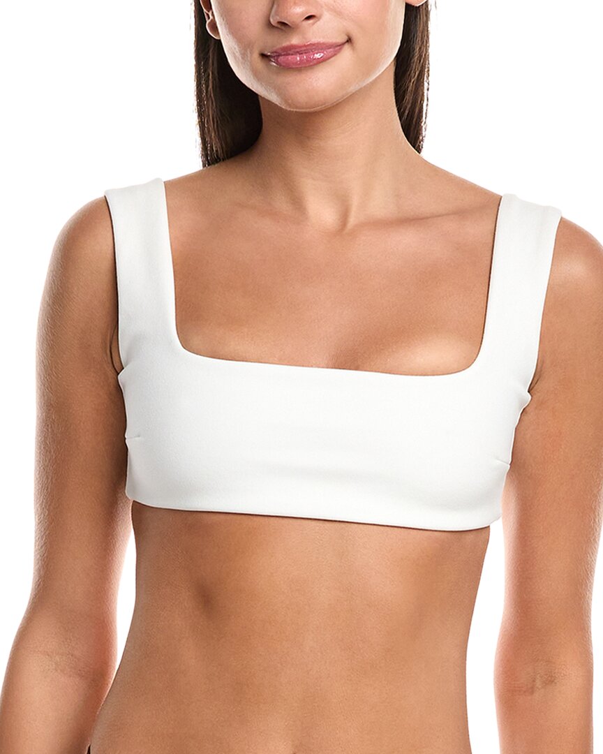 Haight Manu Crepe Bikini Top Regular 0 (XS) White