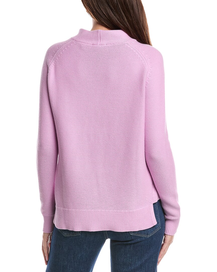 Forte Cashmere Garter Funnel Neck Sweater