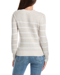 Forte Cashmere Waffle Knit Sweater