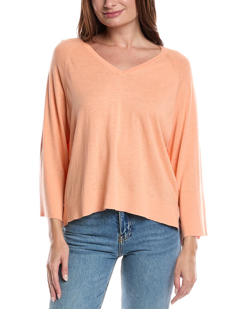 Forte Cashmere Easy Silk & Cashmere-Blend Sweater