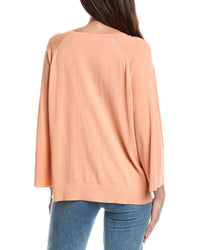 Forte Cashmere Easy Silk & Cashmere-Blend Sweater