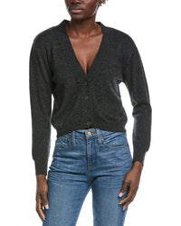 Brodie Cashmere Boxy Little Wool & Cashmere-Blend Cardigan