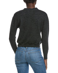 Brodie Cashmere Boxy Little Wool & Cashmere-Blend Cardigan