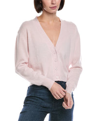 Brodie Cashmere Boxy Little Wool & Cashmere-Blend Cardigan