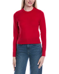 Brodie Cashmere Fitted Wool & Cashmere-Blend Sweater