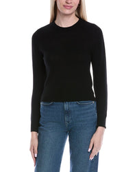 Brodie Cashmere Fitted Wool & Cashmere-Blend Sweater