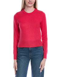 Brodie Cashmere Fitted Wool & Cashmere-Blend Sweater