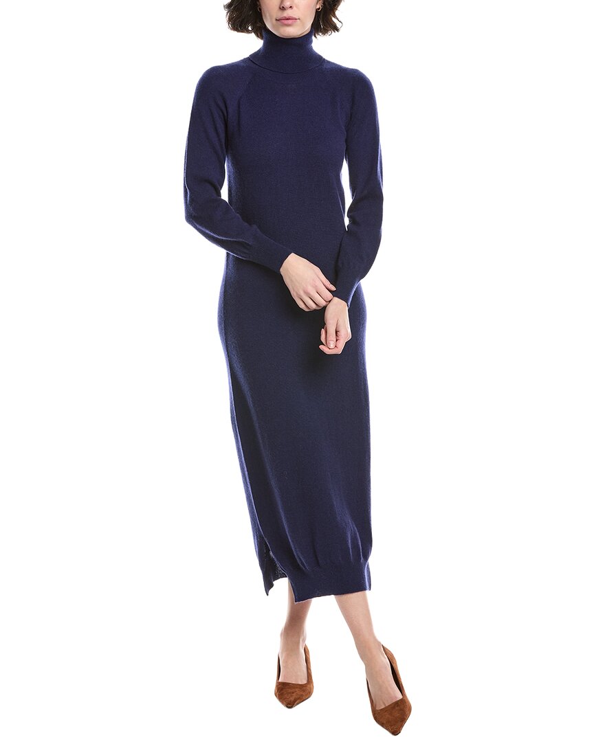 Brodie Cashmere Turtleneck Wool & Cashmere-Blend Sweaterdress