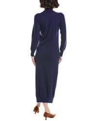 Brodie Cashmere Turtleneck Wool & Cashmere-Blend Sweaterdress