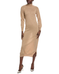 Brodie Cashmere Turtleneck Wool & Cashmere-Blend Sweaterdress