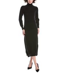 Brodie Cashmere Turtleneck Wool & Cashmere-Blend Sweaterdress