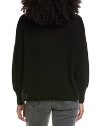 Brodie Cashmere Textured Roll Neck Wool & Cashmere-Blend Sweater