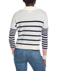 Brodie Cashmere 1/4-Zip Wool & Cashmere-Blend Polo Sweater