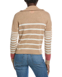 Brodie Cashmere 1/4-Zip Wool & Cashmere-Blend Polo Sweater