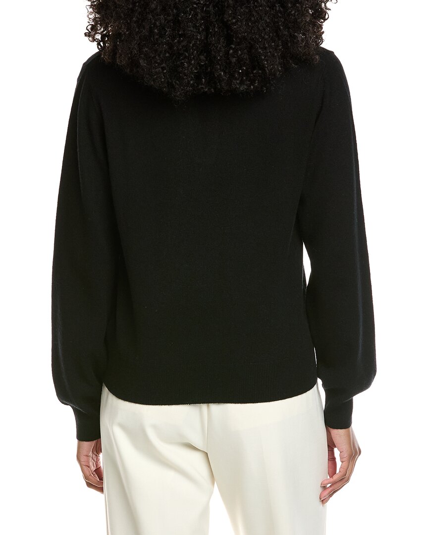 Brodie Cashmere Pearl Collar Wool & Cashmere-Blend Sweater
