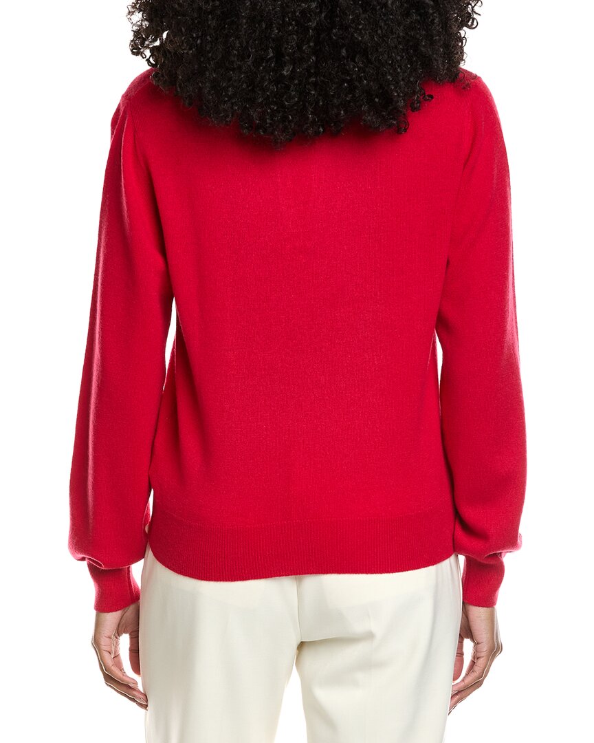 Brodie Cashmere Pearl Collar Wool & Cashmere-Blend Sweater
