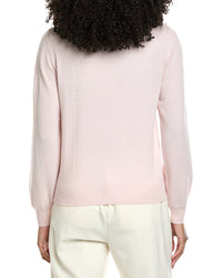 Brodie Cashmere Pearl Collar Wool & Cashmere-Blend Sweater