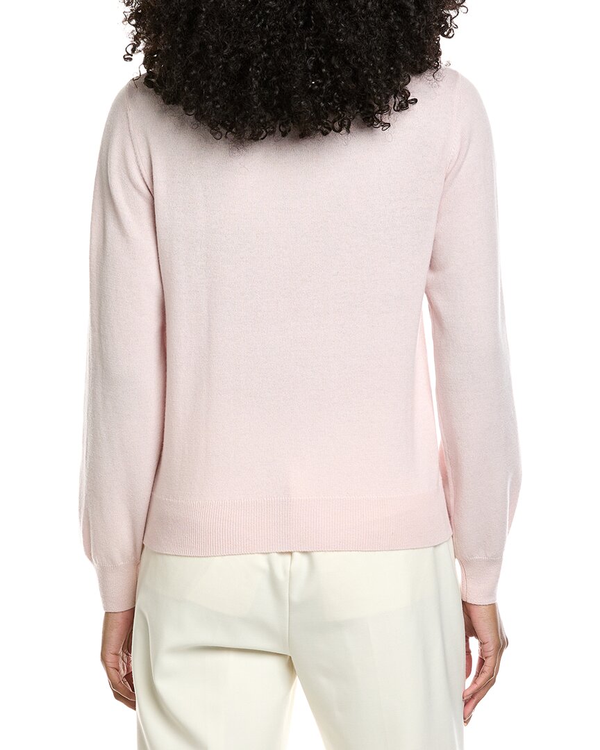 Brodie Cashmere Pearl Collar Wool & Cashmere-Blend Sweater