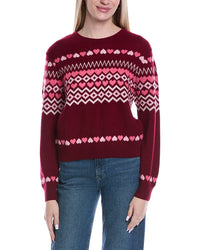 Brodie Cashmere Love Fairisle Wool & Cashmere-Blend Sweater