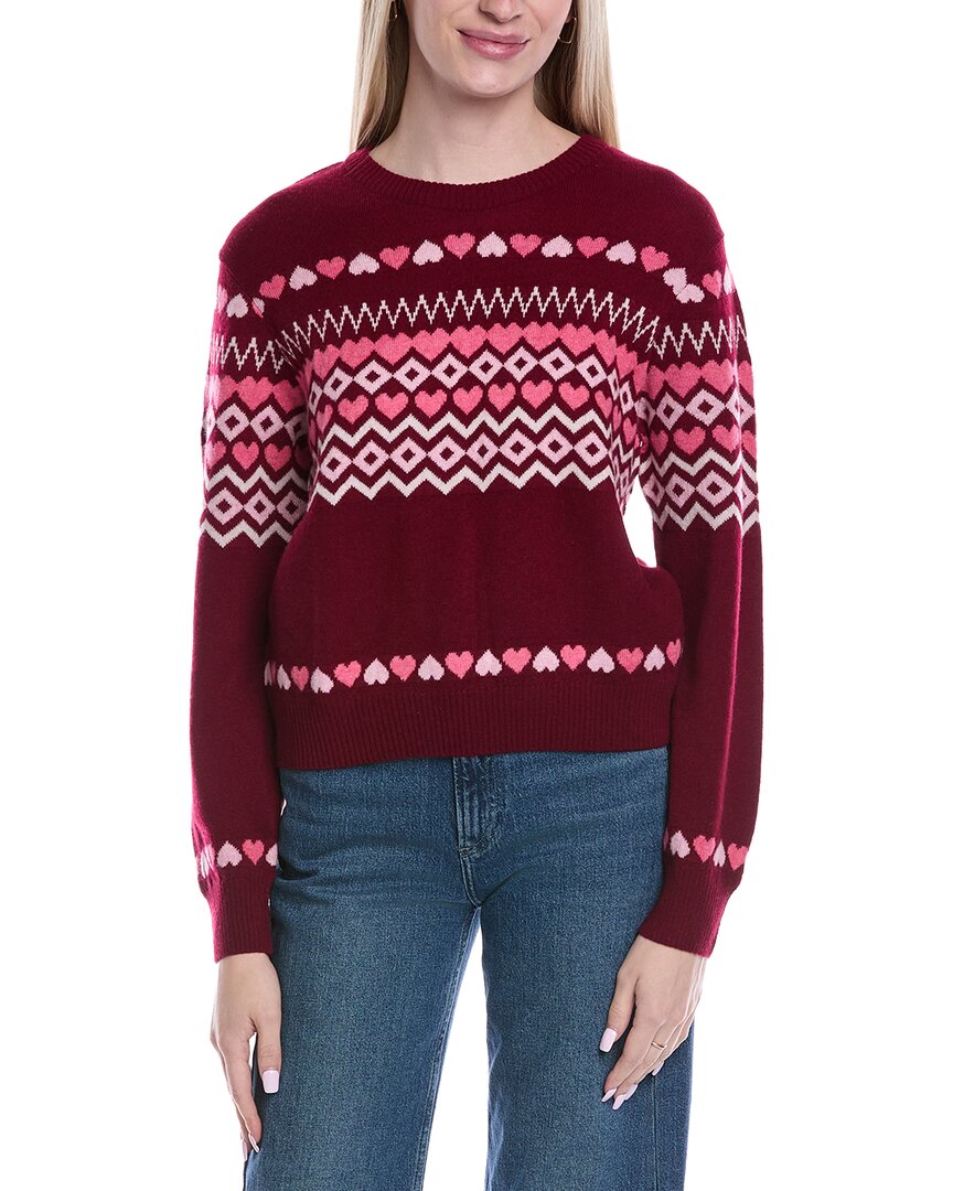Brodie Cashmere Love Fairisle Wool & Cashmere-Blend Sweater