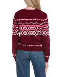 Brodie Cashmere Love Fairisle Wool & Cashmere-Blend Sweater