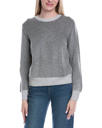 Brodie Cashmere Plaited Wool & Cashmere-Blend Sweater