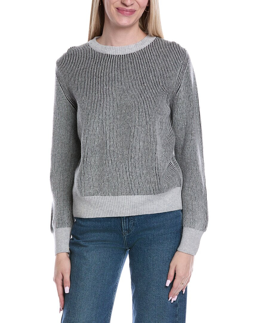 Brodie Cashmere Plaited Wool & Cashmere-Blend Sweater