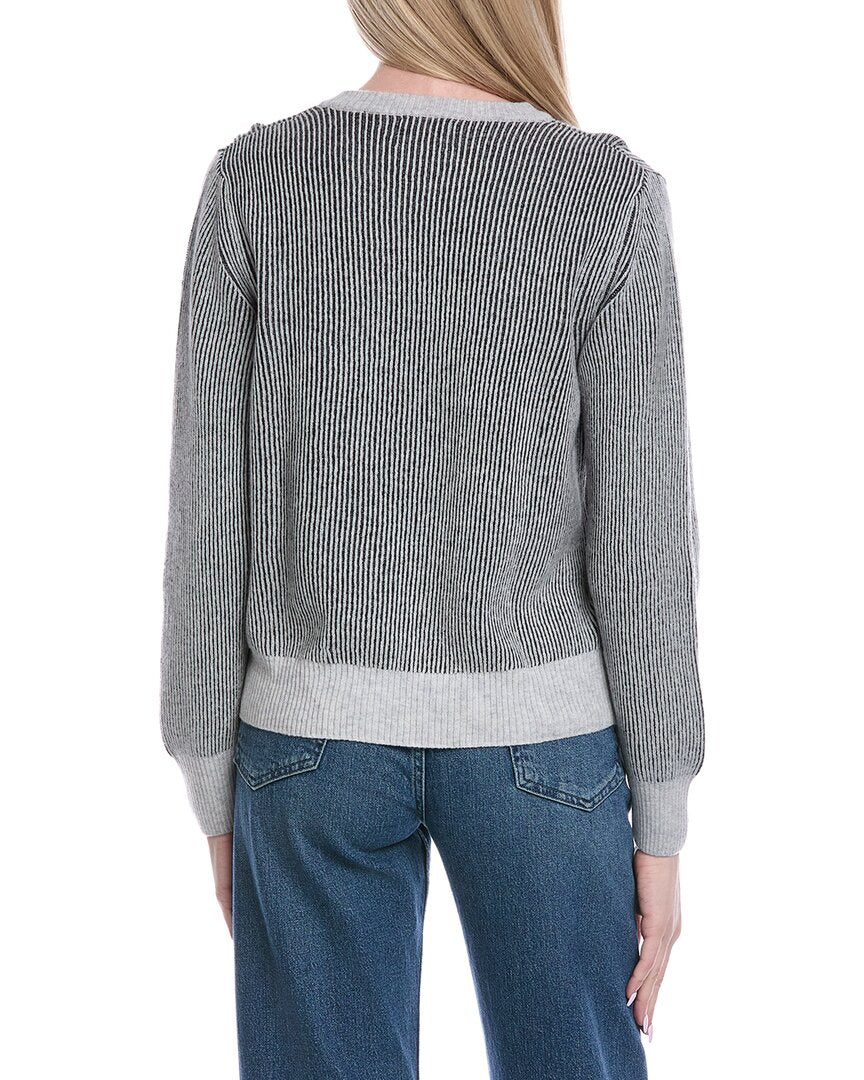 Brodie Cashmere Plaited Wool & Cashmere-Blend Sweater