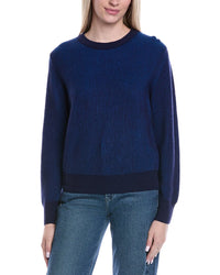 Brodie Cashmere Plaited Wool & Cashmere-Blend Sweater