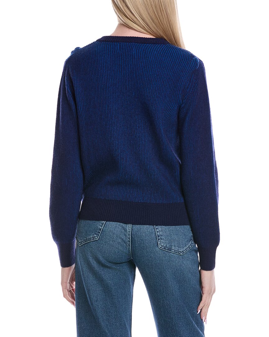 Brodie Cashmere Plaited Wool & Cashmere-Blend Sweater
