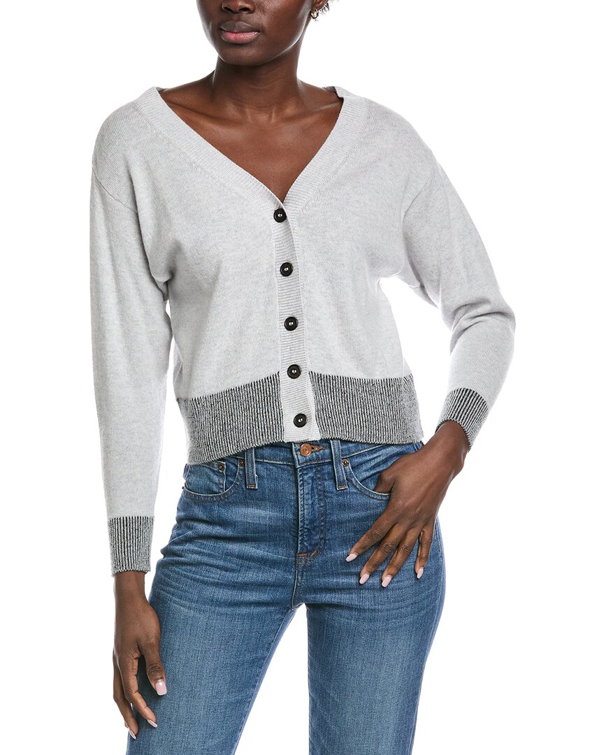 Brodie Cashmere Dropped-Shoulder Wool & Cashmere-Blend Cardigan