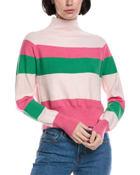 Brodie Cashmere Mock Neck Cashmere-Blend Sweater