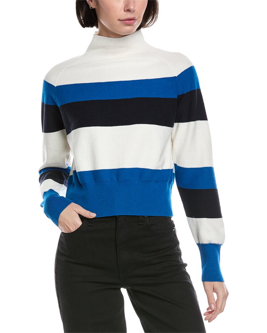 Brodie Cashmere Mock Neck Cashmere-Blend Sweater