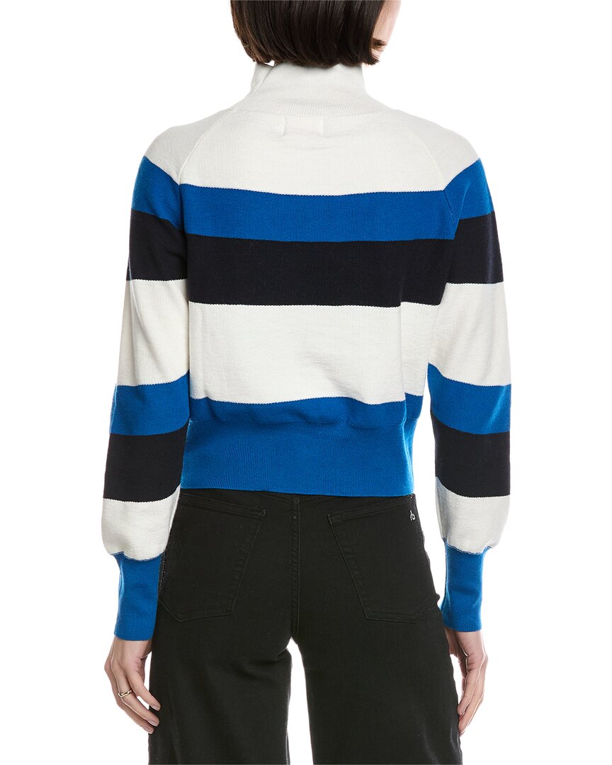 Brodie Cashmere Mock Neck Cashmere-Blend Sweater